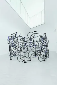 Ai Weiwei - Forever Bicycles - tentoonstelling - Kunsthal Rotterdam