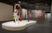 Work by Nick Cave in the exhibition In the Black Fantastic in Kunsthal Rotterdam